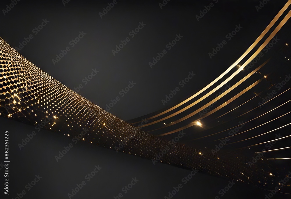 Poster black pc modern business screens illustration sleek angles set screen 3d empty realistic display cle