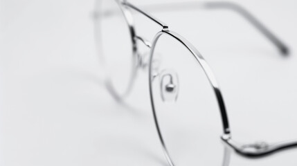Sleek Glasses in High Definition. Generative AI
