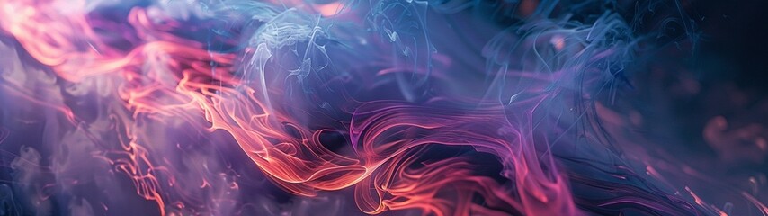 Fototapeta premium Colorful 3d background with smoke