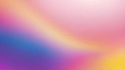 Color gradient background, pink yellow blue purple grain gradation texture