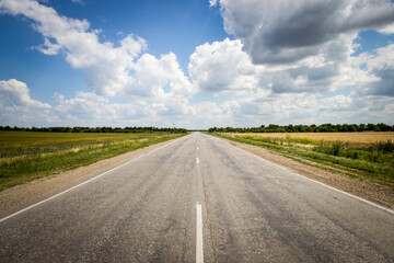 Fototapeta premium road to the sky