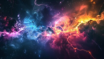 Cosmic Storm of Fire and Ice