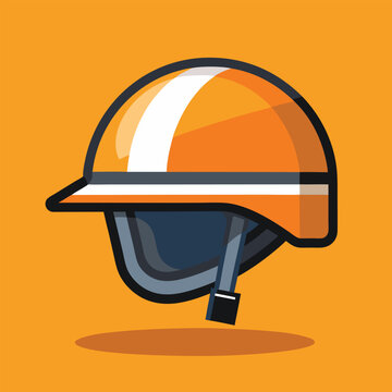 recommend clip art: Safety Helmet vector art illustration
