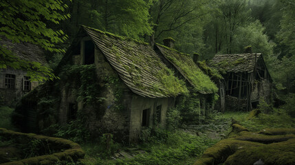 old house in the forest