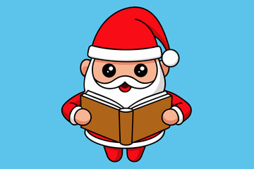 Santa Claus Vector Illustration Cartoon, Clipart and Line Art Design. Santa Claus vector in cartoon, clipart, and line art styles for festive designs.