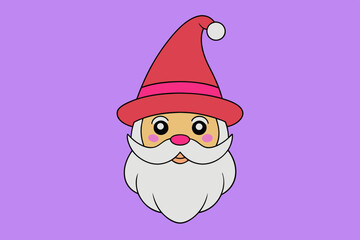 Santa Claus Vector Illustration Cartoon, Clipart and Line Art Design. Santa Claus vector in cartoon, clipart, and line art styles for festive designs.