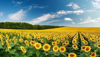 Fototapeta premium Pradera de Girasoles