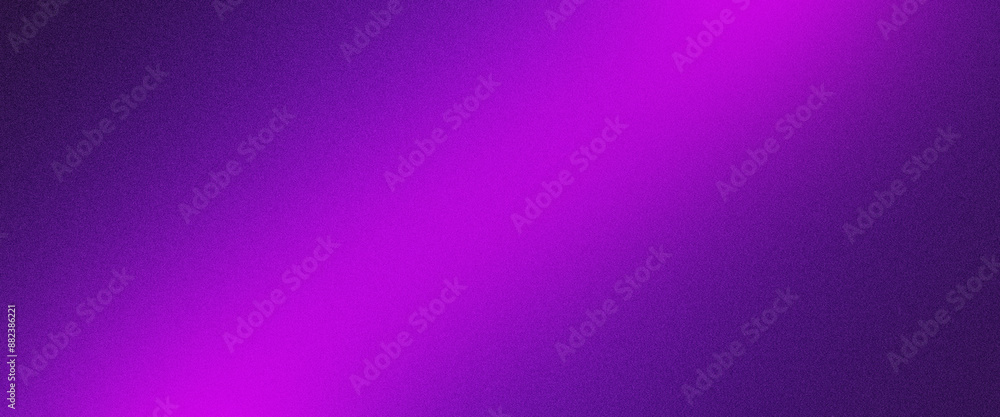 Poster dynamic diagonal composition with a grainy purple and violet gradient background