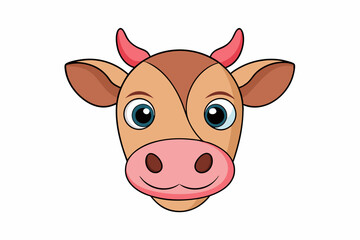 funny cow cartoon