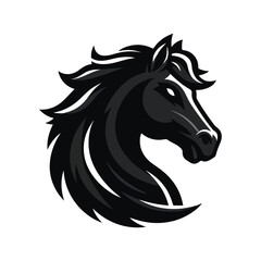 horse silhouette vector