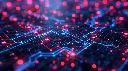 Fototapeta premium Blockchain: The Security Backbone