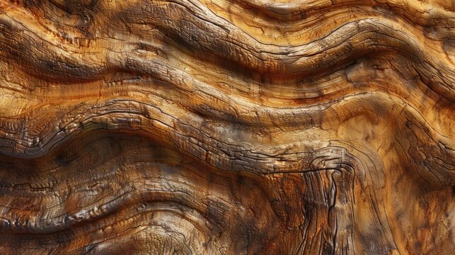 Wood grain appearance post processing