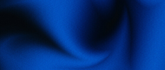 Abstract Noisy Deep Blue Colored Grainy Gradient Background Blurry Noise Trendy Backgrounds For Banner, Poster, Wallpaper, Backdrop, Presentation
