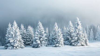 Obraz premium Snowscape Symphony