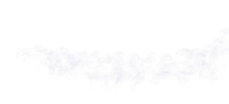 White vapor, fog or smoke with transparent texture. Realistic smog. Powdery, toxic fog. Steam, smoky mist. Png