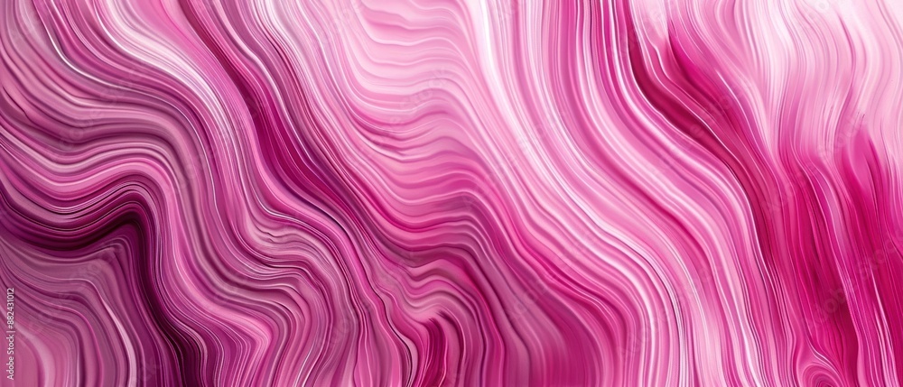 Poster pink marble swirls abstract pattern featuring intricate, flowing lines and a smooth texture.