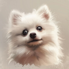 Obraz premium portrait of dog