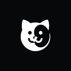 Fototapeta premium Smile Cat Logo