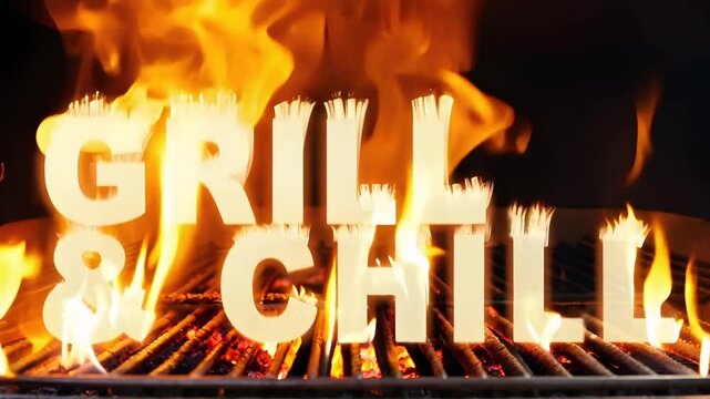Grill and Chill Animated Motion Background