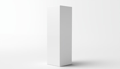 blank white box square