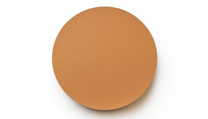 brown ivory circle round