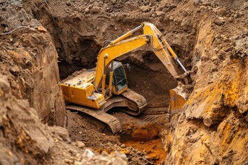 Precise excavation techniques are essential for efficient and safe resource extraction