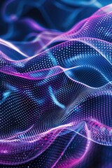 A close-up image of a vibrant purple and blue background, ideal for use in designs where bold colors are needed