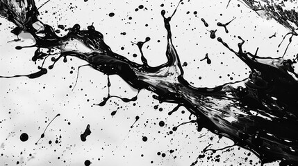 Obraz premium A close-up view of a tree branch in monochrome tones
