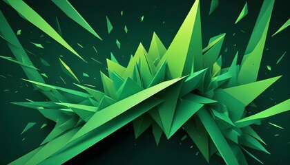 Clear Plain Shiny Warm Soft Vintage Bokeh Cloudy Wave Like Geometric Green Background or Texture