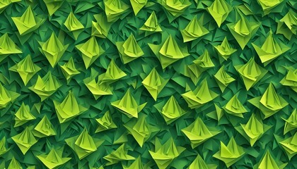 Clear Plain Shiny Warm Soft Vintage Bokeh Cloudy Wave Like Geometric Green Background or Texture