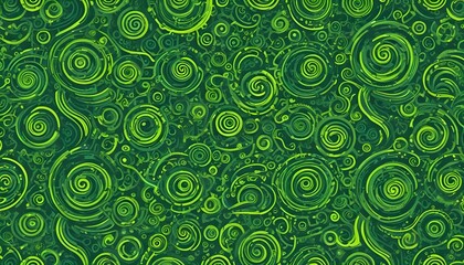 Clear Plain Shiny Warm Soft Vintage Bokeh Cloudy Wave Like Geometric Green Background or Texture