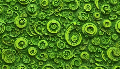 Clear Plain Shiny Warm Soft Vintage Bokeh Cloudy Wave Like Geometric Green Background or Texture