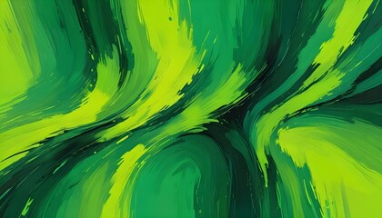 Clear Plain Shiny Warm Soft Vintage Bokeh Cloudy Wave Like Geometric Green Background or Texture