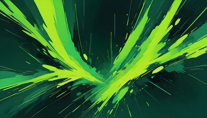 Clear Plain Shiny Warm Soft Vintage Bokeh Cloudy Wave Like Geometric Green Background or Texture