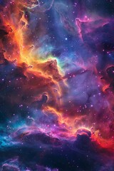 The Beauty of Dazzling Nebula Rotation: The Charm of Cosmic Nebula: Dazzling Rotating Wallpaper Background, an abstract wallpaper background that stuns the universe, aims to become a bestseller