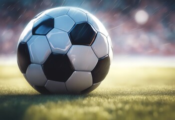 Fototapeta premium simple ball free cartoon character spectrum sport clip traditional soccer doodle cold drawing cheerful freehand line gradient art clipart drawn football hand retro