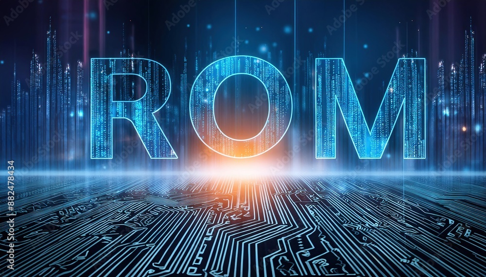 Poster importance of read-only memory technology