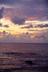 Obraz premium Beautiful sky after rain before sunrise