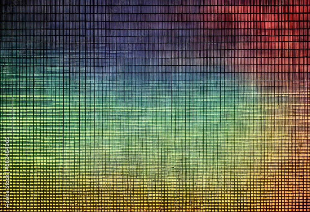 Poster on moire pattern computer damaged degraded ugly screen distortion background unpleasant surface unna