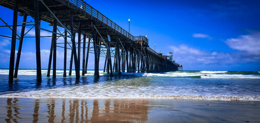 Naklejka premium Pier