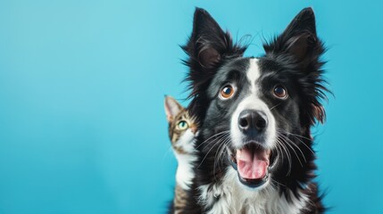 Fototapeta premium The dog and the cat