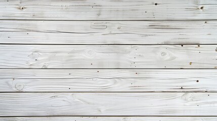 Obraz premium Weathered whitewashed wooden fence planks texture background
