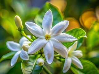 Obraz premium white frangipani flower, frangipani, nature, white, plant, tropical, yellow, blossom, flora, flowers, petal, garden, leaf, tree, bloom