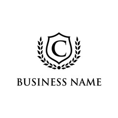 letter C law firm concept