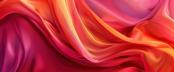 Obraz premium Abstract colorful wave background, evoking a sense of movement and energy