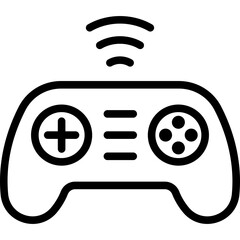 wireless gamepad icon © iwito studio