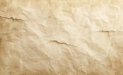Fototapeta premium Vintage Beige Textured Paper Background, Sepia Tone Rustic Old Grunge Design for Product Display, Retro Cream Parchment Mockup, Antique Pattern for Wall Interiors, Brown Concrete Wallpaper