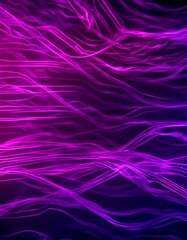 Fototapeta premium purple lines neon wallpaper imaginative background ia generative graphic line light design colours