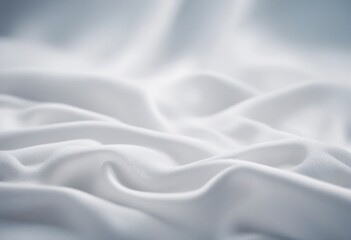 Obraz premium natural background soft silky texture peaceful fabric movement calm blurred abstract white satin graphic shine