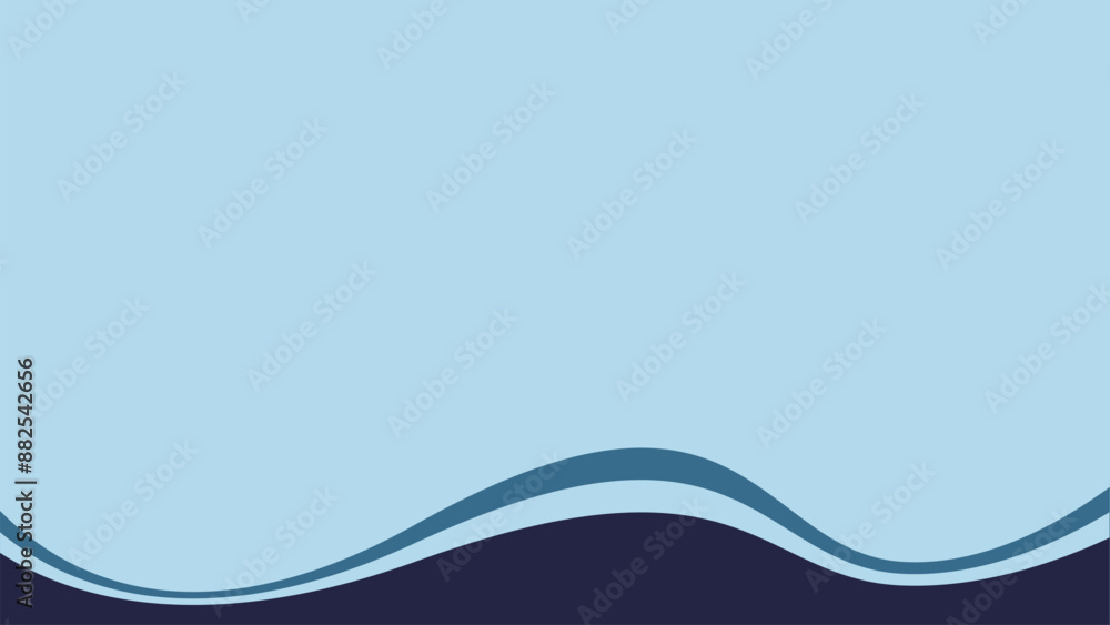 Poster abstract background with wave style, abstract background design